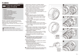 Canon Mount Adapter EF-EOS M Používateľská príručka