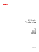 Canon PIXMA G4500 Používateľská príručka