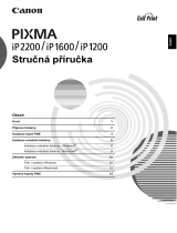 Canon Pixma iP2200 Používateľská príručka