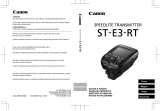 Canon Speedlite Transmitter ST-E3-RT Používateľská príručka