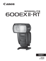 Canon Speedlite 600EX II-RT Používateľská príručka