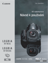 Canon LEGRIA HF M506 Používateľská príručka