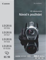Canon LEGRIA HF R36 Používateľská príručka