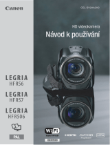Canon LEGRIA HF R57 Používateľská príručka
