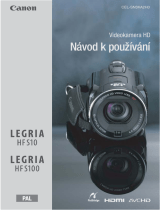 Canon LEGRIA HF S10 Používateľská príručka