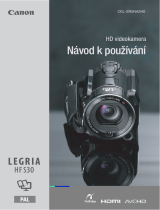 Canon LEGRIA HF S30 Používateľská príručka