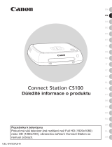 Canon Connect Station CS100 Používateľská príručka