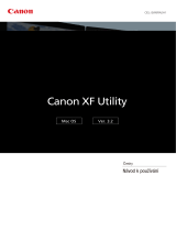 Canon XF200 Používateľská príručka