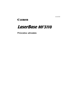 Canon LASERBASE MF3110 Používateľská príručka