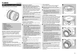 Canon EF-M 18-55mm f/3.5-5.6 IS STM Používateľská príručka