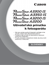 Canon PowerShot A3350 IS Používateľská príručka