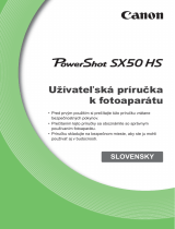 Canon PowerShot SX50 HS Používateľská príručka