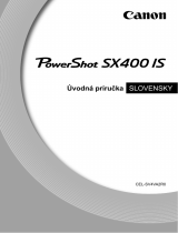 Canon PowerShot SX400 IS Používateľská príručka