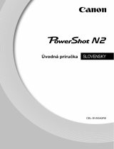 Canon PowerShot N2 Používateľská príručka