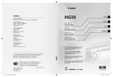 Canon HG10 Používateľská príručka