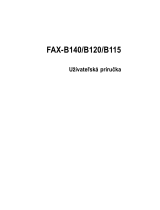 Canon FAX-B115 Používateľská príručka