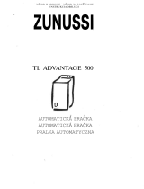 Zanussi TLADV500 Používateľská príručka