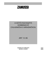 Zanussi ZRT13VB Používateľská príručka