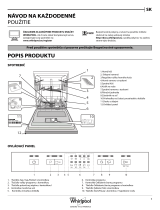 Whirlpool WFE 2B19 Daily Reference Guide