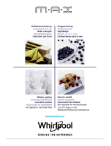 Whirlpool MAX 30 FW Užívateľská príručka