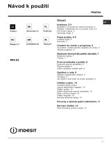 Indesit WIA 82 (EX) Užívateľská príručka