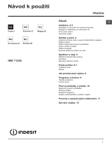 Indesit IWE 71252 C ECO EU Užívateľská príručka