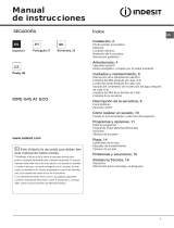 Indesit IDPE G45 A1 ECO (EU) Užívateľská príručka