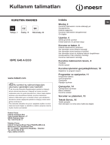 Indesit IDPE G45 A ECO (EU) Užívateľská príručka