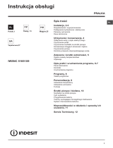 Indesit IWSNC 51051X9 EU.M Užívateľská príručka