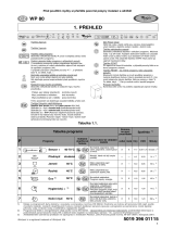 Whirlpool WP 80/1 Užívateľská príručka