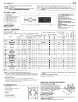 Whirlpool FWSG71253W EU Daily Reference Guide