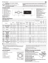 Whirlpool FWSG71253W EU Daily Reference Guide