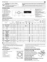 Whirlpool FWSF61253W EU Daily Reference Guide