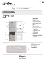 Whirlpool BSNF 8121 W Daily Reference Guide