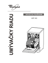 Whirlpool ADP 450 IX Užívateľská príručka