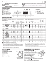 Whirlpool FWSL61052W EU Daily Reference Guide