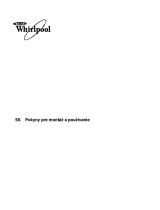Whirlpool AKR 524 IX Užívateľská príručka