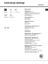 Whirlpool LST 329 AX/HA Užívateľská príručka