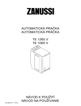 Zanussi TE1065V Používateľská príručka