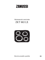 Zanussi ZKT663LX Používateľská príručka