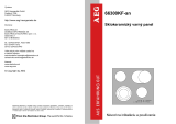 Aeg-Electrolux 66300KF-an Používateľská príručka