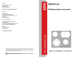 Aeg-Electrolux 66301K-mn Používateľská príručka