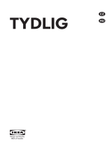 IKEA TYDLIG Používateľská príručka