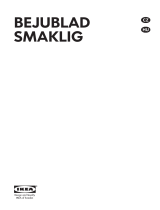 IKEA SMAKLIG Používateľská príručka