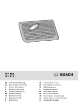 Bosch PFP1037/01 Používateľská príručka