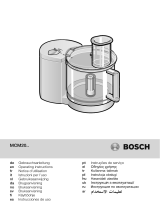 Bosch MCM20755/04 Používateľská príručka