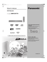 Panasonic DMREH770 Návod na používanie