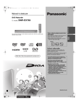 Panasonic DMREX768 Návod na používanie