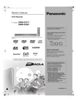 Panasonic DMREX77 Návod na používanie