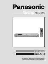 Panasonic DVDRV62 Návod na používanie